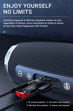 Заредете изображение във визуализатора на галерията – Borofone Portable Bluetooth Speaker BR3 Rich Sound blue
