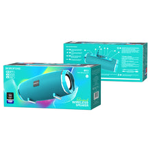 Заредете изображение във визуализатора на галерията – Borofone Portable Bluetooth Speaker BR3 Rich Sound turquoise
