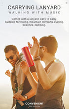 Заредете изображение във визуализатора на галерията – Borofone Portable Bluetooth Speaker BR1 Beyond red
