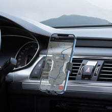 Заредете изображение във визуализатора на галерията – Borofone Car holder BH55 Fenix gravity, air vent mount black-silver

