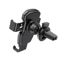 Заредете изображение във визуализатора на галерията – Borofone Car holder BH55 Fenix gravity, air vent mount black-silver
