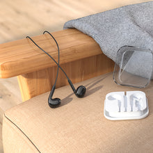 Заредете изображение във визуализатора на галерията – Borofone Earphones BM30 Max Acoustic with Type C plug with microphone (DAC) black
