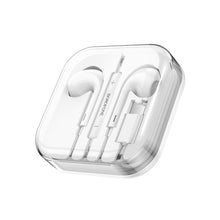 Заредете изображение във визуализатора на галерията – Borofone Earphones BM30 Max Acoustic with Type C plug with microphone (DAC) white
