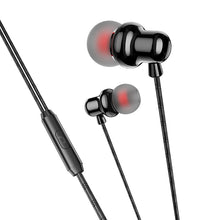 Заредете изображение във визуализатора на галерията – Borofone Earphones BM65 Sole with microphone black
