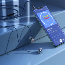 Заредете изображение във визуализатора на галерията – Borofone Earphones BM65 Sole with microphone blue
