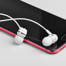 Заредете изображение във визуализатора на галерията – Borofone Earphones BM36 Acura with microphone white
