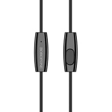 Заредете изображение във визуализатора на галерията – Borofone Earphones BM31 Mysterious with microphone black
