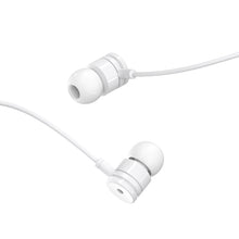 Заредете изображение във визуализатора на галерията – Borofone Earphones BM31 Mysterious with microphone white
