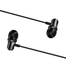 Заредете изображение във визуализатора на галерията – Borofone Earphones BM29 Gratified with microphone black
