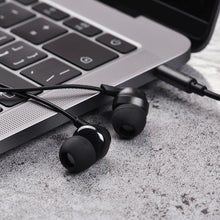 Заредете изображение във визуализатора на галерията – Borofone Earphones BM28 Tender Sound with microphone black
