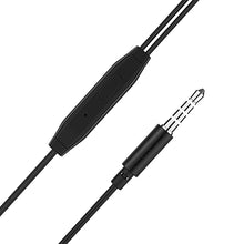 Заредете изображение във визуализатора на галерията – Borofone Earphones BM25 Sound Edge with microphone black
