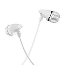 Заредете изображение във визуализатора на галерията – Borofone Earphones BM25 Sound Edge with microphone white
