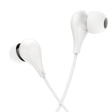 Заредете изображение във визуализатора на галерията – Borofone Earphones BM24 Milo with microphone white
