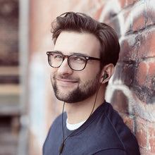 Заредете изображение във визуализатора на галерията – Borofone Earphones BM24 Milo with microphone white

