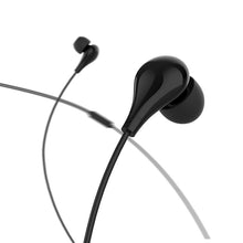 Заредете изображение във визуализатора на галерията – Borofone Earphones BM24 Milo with microphone black
