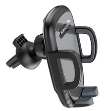 Заредете изображение във визуализатора на галерията – Borofone Car holder BH52 Windy air vent mount black
