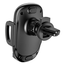 Заредете изображение във визуализатора на галерията – Borofone Car holder BH52 Windy air vent mount black
