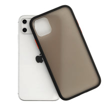 Заредете изображение във визуализатора на галерията – Vennus Color Button Bumper > Iphone 11 Pro Black
