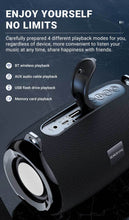 Заредете изображение във визуализатора на галерията – Borofone Portable Bluetooth Speaker BR4 Horizon black
