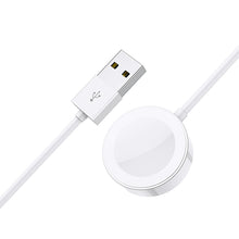 Заредете изображение във визуализатора на галерията – Borofone Wireless induction charger BQ13 for iWatch white

