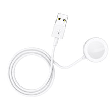 Заредете изображение във визуализатора на галерията – Borofone Wireless induction charger BQ13 for iWatch white
