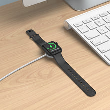 Заредете изображение във визуализатора на галерията – Borofone Wireless induction charger BQ13 for iWatch white
