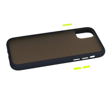 Заредете изображение във визуализатора на галерията – Vennus Color Button Bumper > Iphone 11 Pro Navyy
