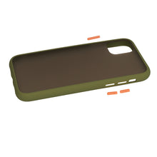 Заредете изображение във визуализатора на галерията – Vennus Color Button Bumper for Iphone 11 Pro Olive
