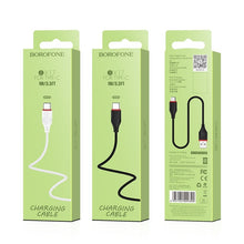 Заредете изображение във визуализатора на галерията – Borofone Cable BX17 Enjoy - USB to Type C - 3A 1 metre black
