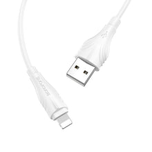 Заредете изображение във визуализатора на галерията – Borofone Cable BX18 Optimal - USB na Lightning - 2 metres white
