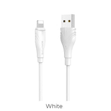 Заредете изображение във визуализатора на галерията – Borofone Cable BX18 Optimal - USB na Lightning - 2 metres white
