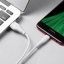 Заредете изображение във визуализатора на галерията – Borofone Cable BX18 Optimal - USB na Micro USB - 2 metres white
