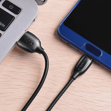 Заредете изображение във визуализатора на галерията – Borofone Cable BX19 Benefit - USB to Type C - 3A 1 metre black
