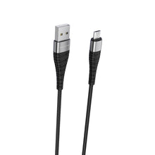 Заредете изображение във визуализатора на галерията – Borofone Cable BX32 Munificent - USB to Micro USB - 2.4A 1 metre black
