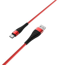 Заредете изображение във визуализатора на галерията – Borofone Cable BX32 Munificent - USB to Type C - 3A 1 metre red
