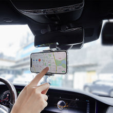 Заредете изображение във визуализатора на галерията – Borofone Car holder BH49 Roller rearview mirror mount black
