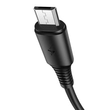 Заредете изображение във визуализатора на галерията – Borofone Cable BX47 Coolway - USB to Micro USB - 2,4A 1 metre black

