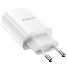 Заредете изображение във визуализатора на галерията – Borofone Wall charger BN1 Innovative - USB - 2,1A white
