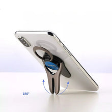 Заредете изображение във визуализатора на галерията – REMAX Ring holder - RL-BK01 stand and air vent mount Red
