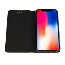 Заредете изображение във визуализатора на галерията – Telone Smart Book MAGNET Case for HUAWEI P8 LITE (2017) / P9 LITE (2017) BLACK
