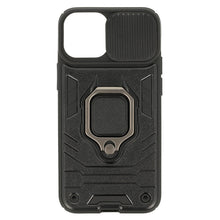 Заредете изображение във визуализатора на галерията – Ring Lens Case for Iphone 13 Mini Black

