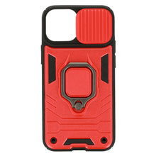 Заредете изображение във визуализатора на галерията – Ring Lens Case for Iphone 13 Mini Red
