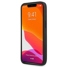 Заредете изображение във визуализатора на галерията – Original Case BMW Signature Logo Imprint Hardcase BMHCP13LSLLBK for Iphone 13 Pro Black
