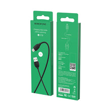 Заредете изображение във визуализатора на галерията – Borofone Cable BX19 Benefit - USB to Lightning - 2,4A 1 metre black
