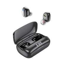 Заредете изображение във визуализатора на галерията – Borofone TWS Bluetooth Earphones BE55 Perfect Black
