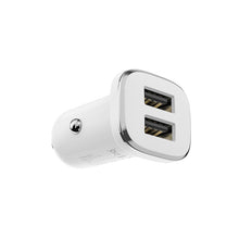 Заредете изображение във визуализатора на галерията – Borofone Car charger BZ12 Lasting Power - 2xUSB - 2,4A white
