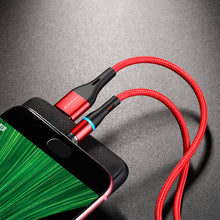 Заредете изображение във визуализатора на галерията – Borofone Cable BU16 Skill magnetic - USB to Micro USB - 2,4A 1,2 metres red
