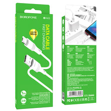Заредете изображение във визуализатора на галерията – Borofone Cable BX43 CoolJoy - USB to Micro USB - 2,4A 1 metre white
