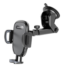 Заредете изображение във визуализатора на галерията – Borofone Car holder BH53 Windy with windshield mount black
