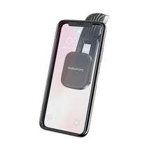 Заредете изображение във визуализатора на галерията – Borofone Car holder BH17 Ice Jade magnetic on dashboard black
